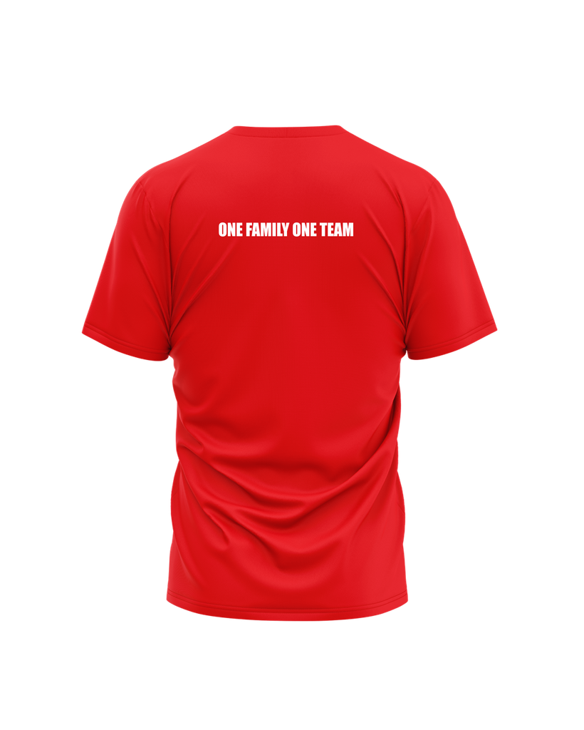 T-shirt koekelberg "Fan" - Red