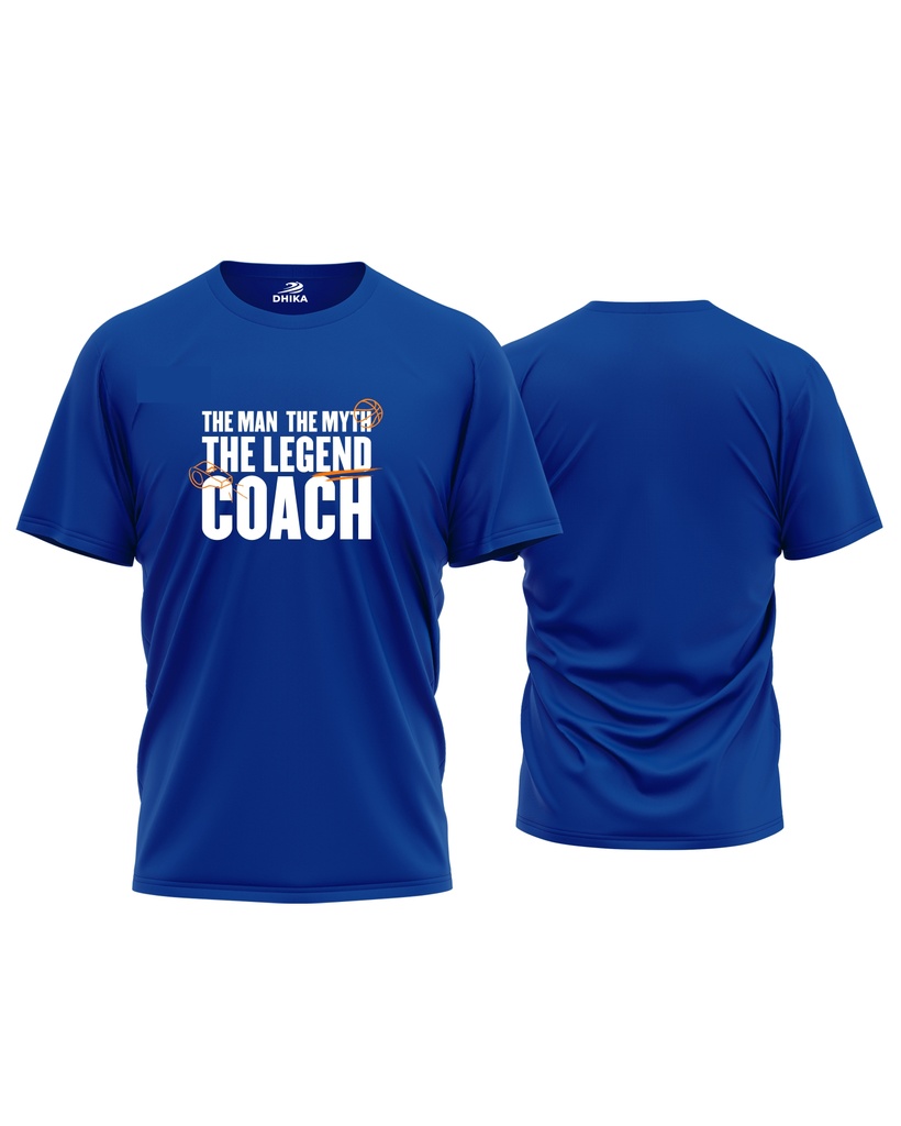 T-shirt "Legend Coach" - Blue Royal
