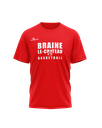T-shirt Braine-le-Château "Fan" - Red