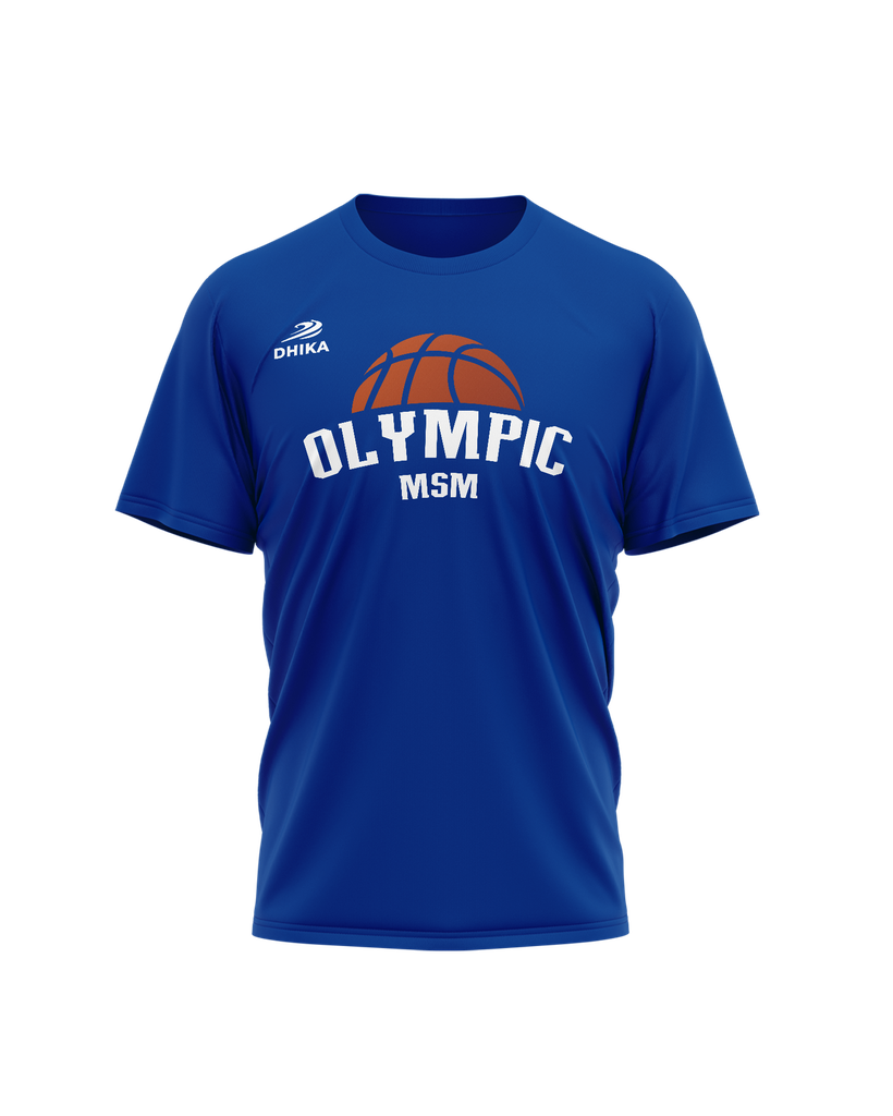 T-shirt Olympic MSM "Fan" - Royal Blue