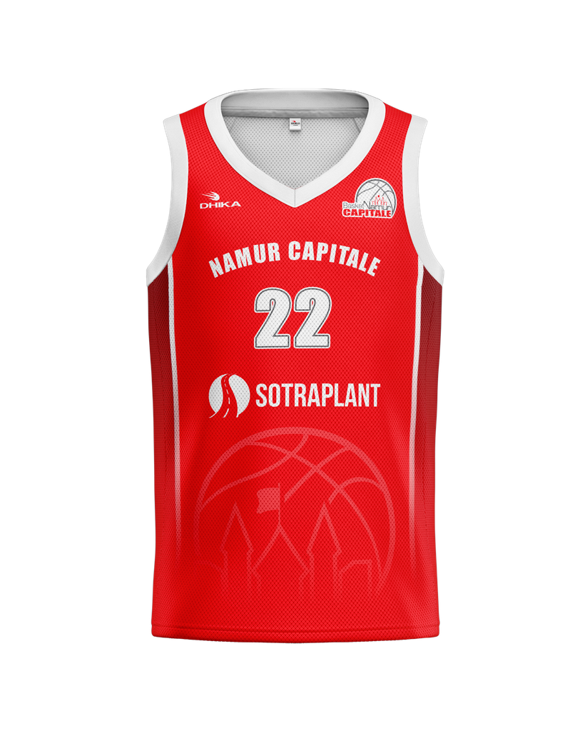 Home Jersey Basket Namur