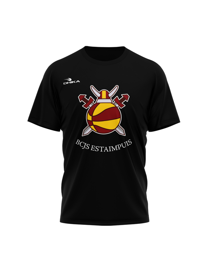 T-shirt Estaimpuis "Player" - Black