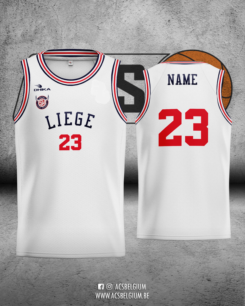 Official "Liège Basket" - Home Jersey 22/23