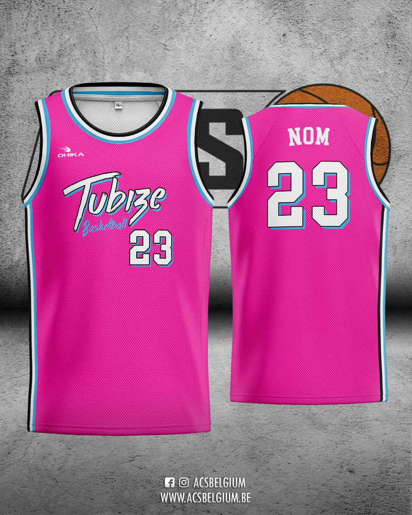 Official "Tubize Basket" - Pink Jersey