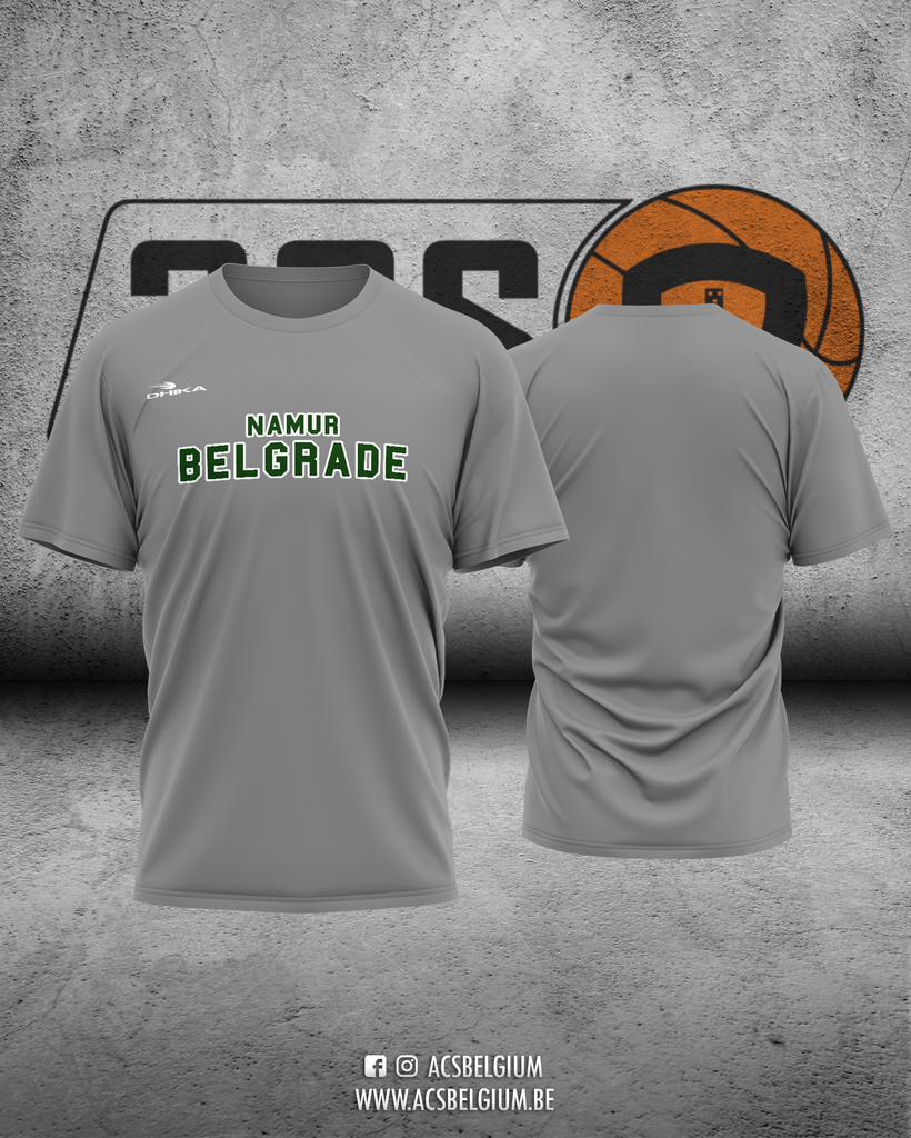 T-shirt Belgrade "Fan" - Grey