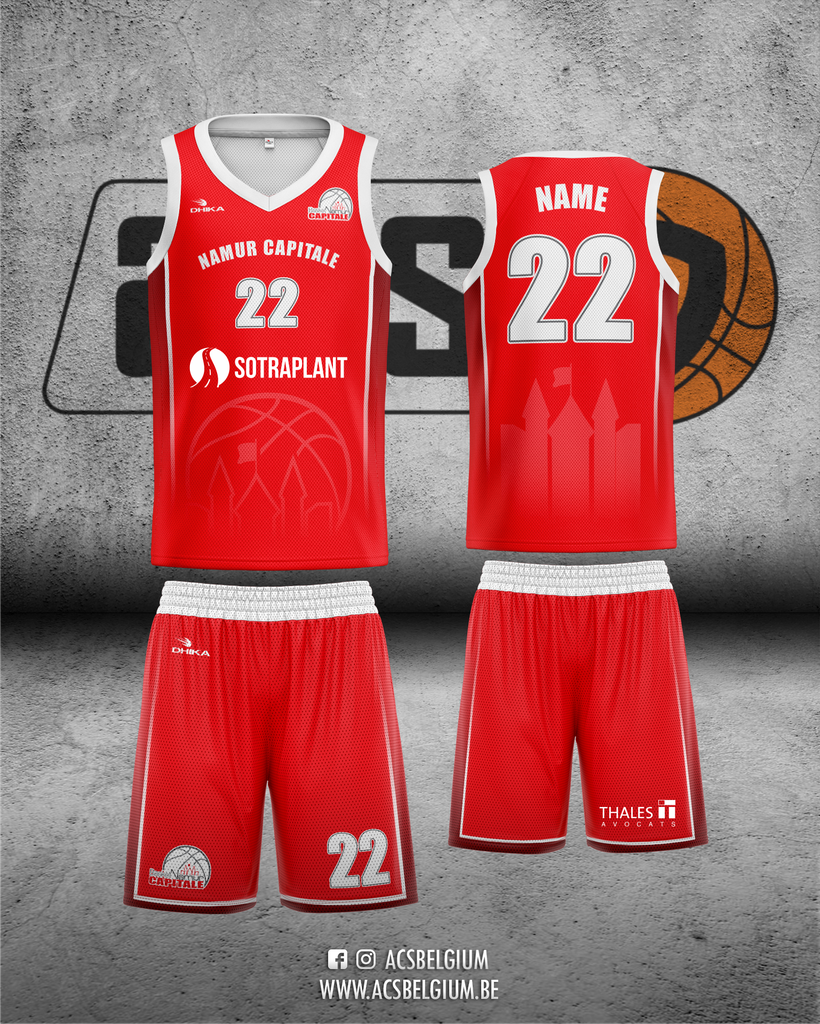 Official "Basket Namur" - Home Kit 23/24