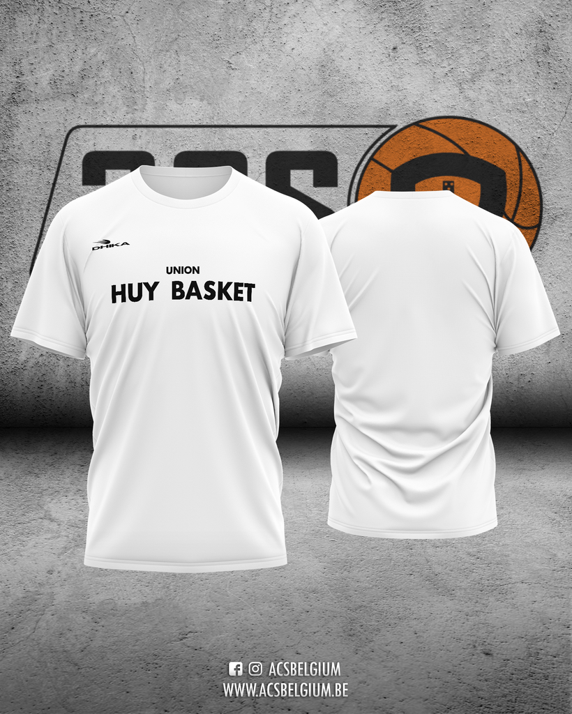 T-shirt Huy Basket - White