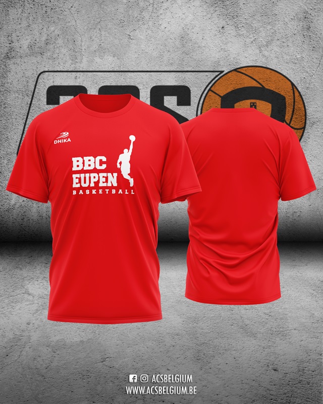 T-shirt BBC Eupen "Fan" - Red