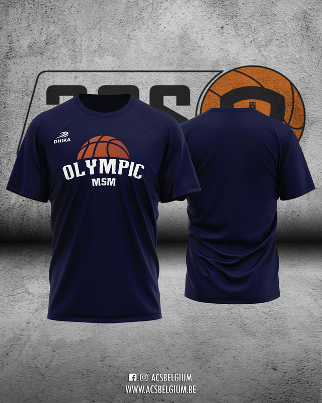 T-shirt Olympic MSM "Player" - Navy