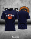T-shirt Binche "Fan" - Navy (8 ans)