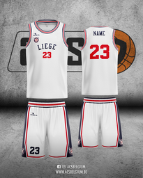Official "Liège Basket" - Home Kit 23/24