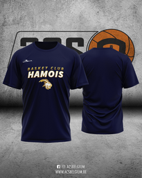T-shirt Hamois "Fan" - Navy