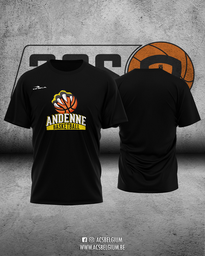 T-shirt Andenne Basket "Player" - Black