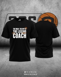 T-shirt "Legend Coach" - Black
