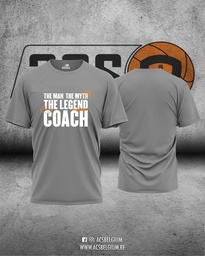 T-shirt "Legend Coach" - Grey