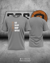 T-shirt "Eat & Sleep" - Grey