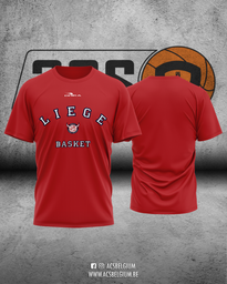 T-shirt Liège "Player" - Red